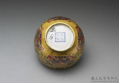 图片[3]-Gold cup with champleve enamel decor , Qing dynasty, Qianlong reign (1736-1795)-China Archive